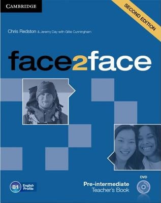 Face2face Pre-Intermediate Teacher's Book with DVD by Redston, Chris
