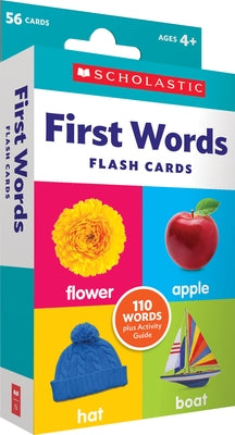 Flash Cards: First Words by Scholastic