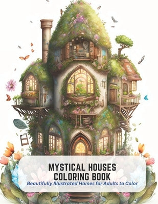 Mystical Houses Coloring Book: Beautifully Illustrated Homes for Adults to Color by Stone, Frankie