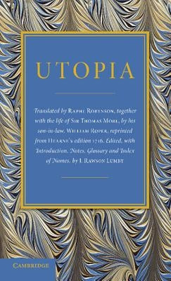 Utopia by More, Thomas