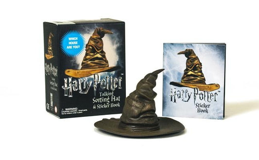 Harry Potter Talking Sorting Hat and Sticker Book: Which House Are You? by Running Press