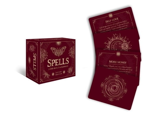 Spells: A Little Deck of Enchantments: 40 Mini Cards for Inspiration by Anderson, Lorriane