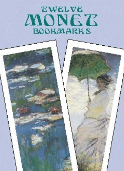 Twelve Monet Bookmarks by Monet, Claude