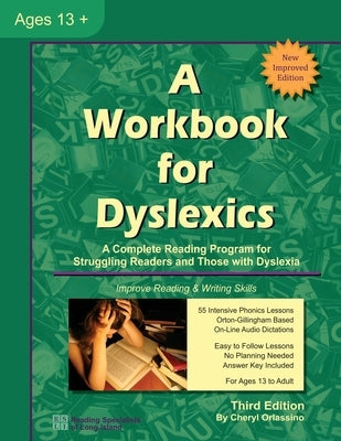A Workbook for Dyslexics by Orlassino, Cheryl