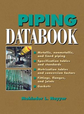Piping Data Book by Nayyar, Mohinder