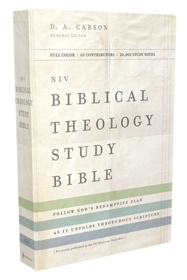 NIV, Biblical Theology Study Bible, Hardcover, Comfort Print: Follow God's Redemptive Plan as It Unfolds Throughout Scripture by Carson, D. A.