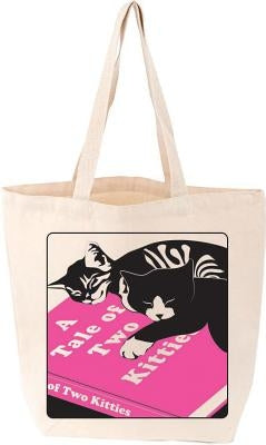 Tale of Two Kitties Cat Tote by 