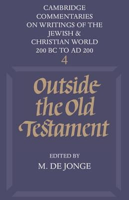 Outside the Old Testament by Jonge, Marinus De