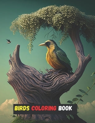 Birds Coloring book: Unique and Amazing Beautiful Designs Relaxing Coloring Book For Adults and Kids by Tiha, Mark