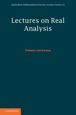 Lectures on Real Analysis by Lárusson, Finnur