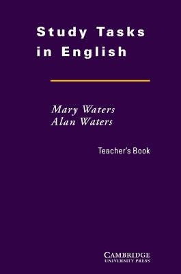 Study Tasks in English Teacher's Book by Waters, Mary