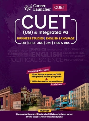 Cuet 2022: Business Studies and English Guide by Career Launcher