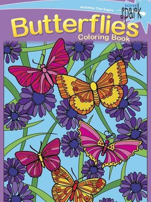 Spark Butterflies Coloring Book by Mazurkiewicz, Jessica