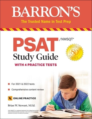 Psat/NMSQT Study Guide: With 4 Practice Tests by Stewart, Brian W.