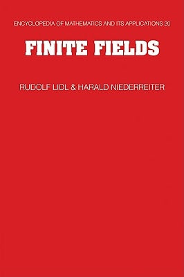 Finite Fields by LIDL, Rudolf