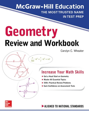 McGraw-Hill Education Geometry Review and Workbook by Wheater, Carolyn