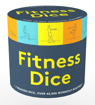 Fitness Dice: 7 Wooden Dice, Over 45,000 Workout Routines [With Book(s)] by Chronicle Books