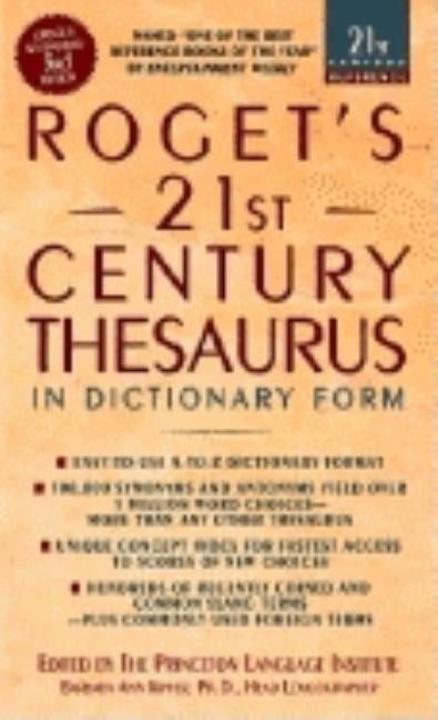 Roget's 21st Century Thesaurus, Third Edition by Kipfer, Barbara Ann