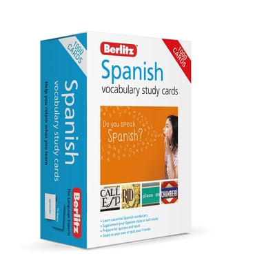 Berlitz Vocabulary Study Cards Spanish (Language Flash Cards) by Berlitz