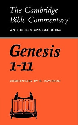 Genesis 1-11 by Davidson, Robert