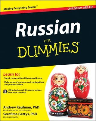 Russian for Dummies [With CD (Audio)] by Kaufman, Alan