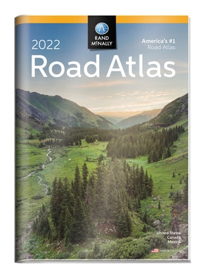 2022 Road Atlas with Protective Vinyl Cover by Rand McNally