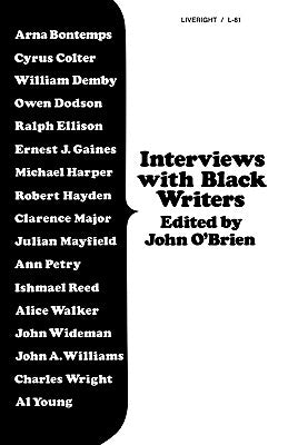 Interviews with Black Writers by O'Brien, John