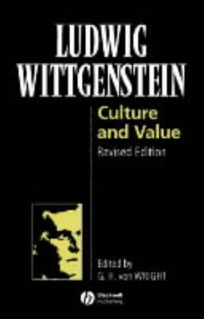 Culture and Value Rev by Wittgenstein