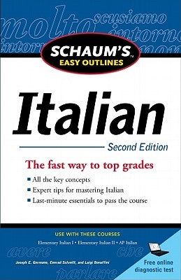 Schaum's Easy Outlines: Italian by Bonaffini, Luigi