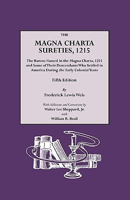 The Magna Charta Sureties, 1215. Fifth Edition by Weis, Frederick Lewis