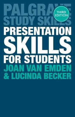 Presentation Skills for Students by Emden, Joan Van