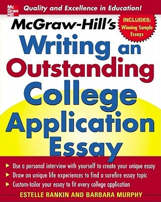 McGraw-Hill's Writing an Outstanding College Application Essay by Rankin, Estelle