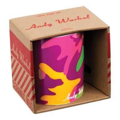 Andy Warhol Magenta Camouflage Mug by Galison