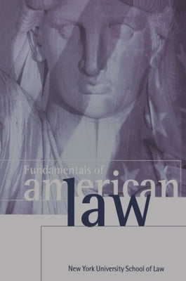 Fundamentals of American Law by Morrison, Alan B.