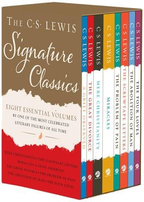 The C. S. Lewis Signature Classics (8-Volume Box Set): An Anthology of 8 C. S. Lewis Titles: Mere Christianity, the Screwtape Letters, Miracles, the G by Lewis, C. S.