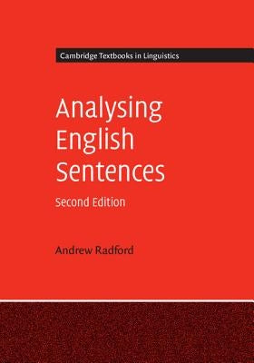 Analysing English Sentences by Radford, Andrew