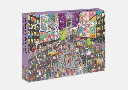 Where's Prince? Prince in 1999: 500 Piece Jigsaw Puzzle by Gahan, Kev