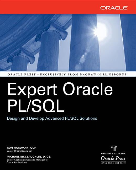 Expert Oracle Pl/SQL by McLaughlin, Michael