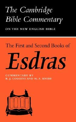 The First and Second Books of Esdras by Coggins, Richard J.