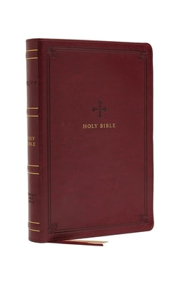 Nrsv, Catholic Bible, Standard Large Print, Leathersoft, Red, Comfort Print: Holy Bible by Catholic Bible Press