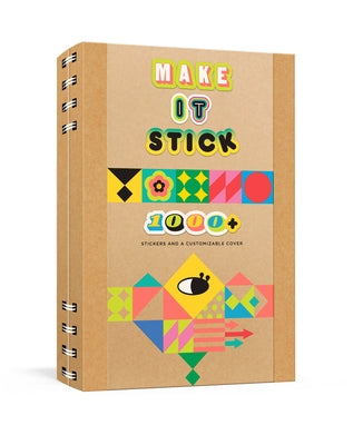 Make It Stick Notebook: 1,000+ Stickers and a Customizable Cover by Potter Gift