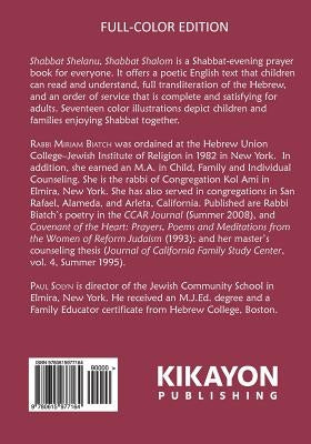 Shabbat Shelanu, Shabbat Shalom (Full-Color Edition): A Family Service for Erev Shabbat by Biatch, Rabbi Miriam