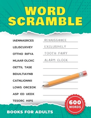Word Scramble Books for Adults: Word Unscramble Games With Eleven Letters by Books, Ala