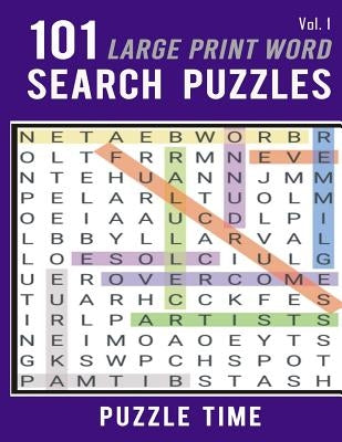 101 Large Print Word Search Puzzles by Time, Puzzle