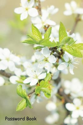 Password Book: Include Alphabetical Index with Blooming Twigs Spring Sunny Light by Shamrock Logbook