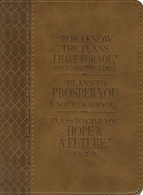 For Know the Plans I Have for You Lux-Leather Journal: Brown by Christian Art Gifts