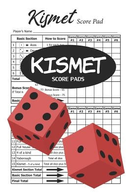 Kismet Score Pads: 100 Kismet Score Sheets - 6" x 9" by Davis, Kevin