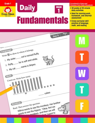 Daily Fundamentals, Grade 1 by Evan-Moor Educational Publishers