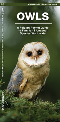Owls: A Folding Pocket Guide to Familiar Species Worldwide by Kavanagh, James