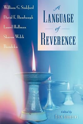 A Language of Reverence by Grodzins, Dean